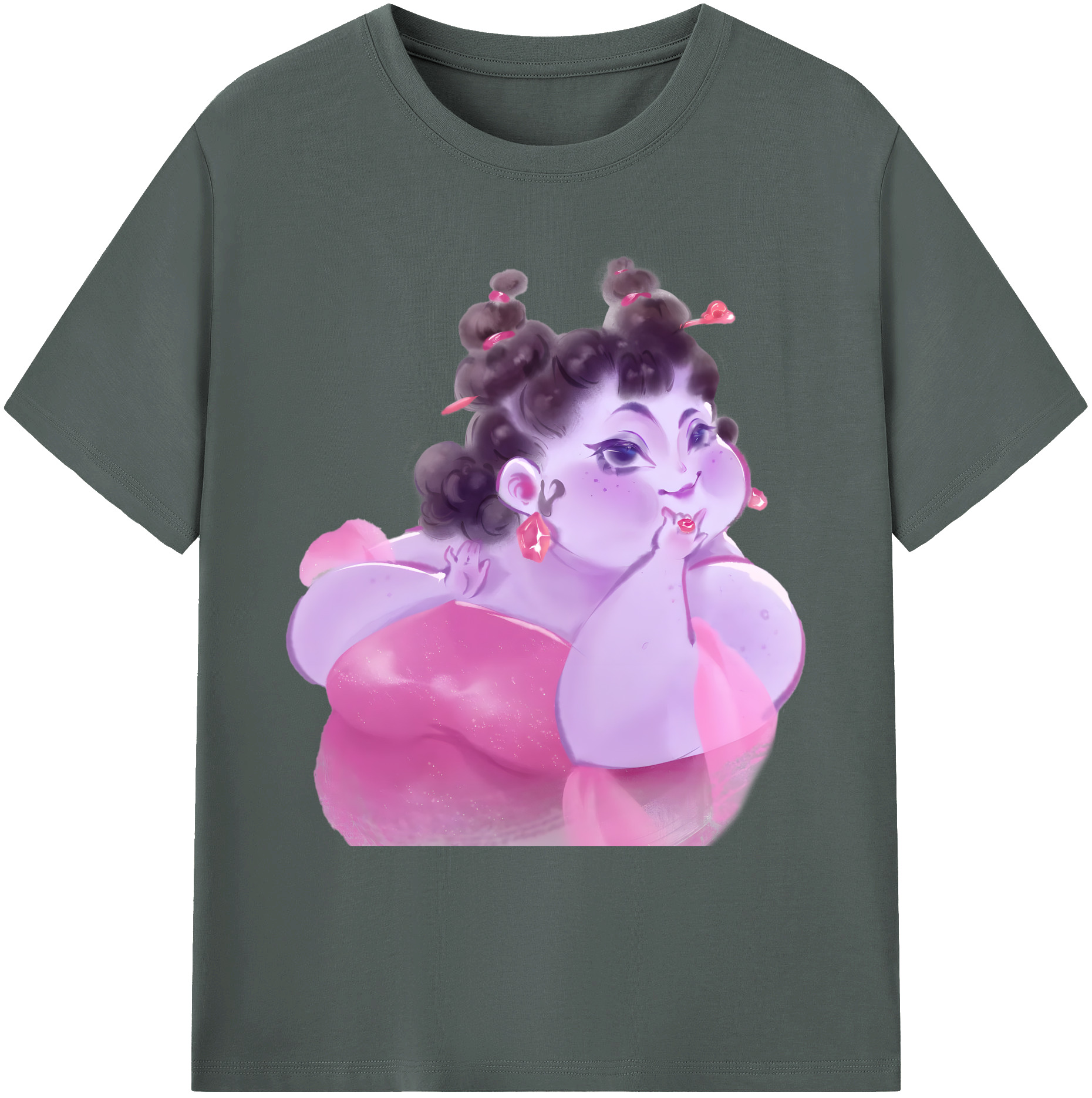 （画像用） Ne Zha 2 ナタ 魔童の大暴れ 綿100％ メンズ半袖Tシャツ｜肌触りやわらか＆通気性